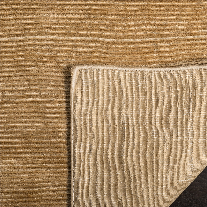 Safavieh Mirage 9' X 12' Loom Knotted Viscose Pile Rug in Gold