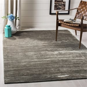 Safavieh Mirage 4' X 6' Loom Knotted Viscose Pile Rug in Graphite