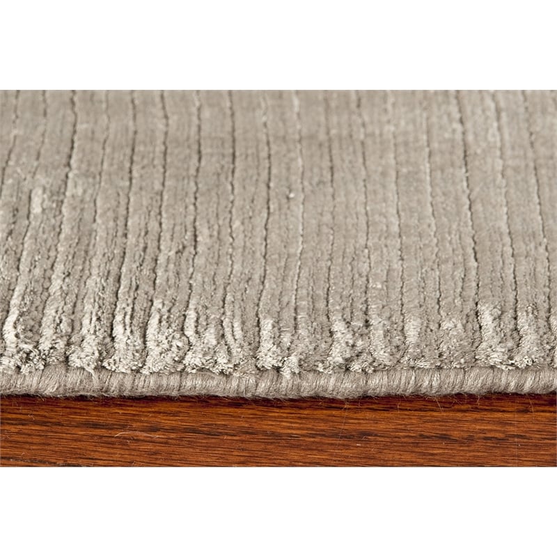 Safavieh Mirage 5' X 8' Loom Knotted Viscose Pile Rug in Graphite