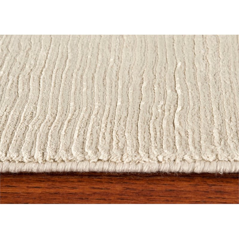Safavieh Mirage 5' X 8' Loom Knotted Rug in Light Silver