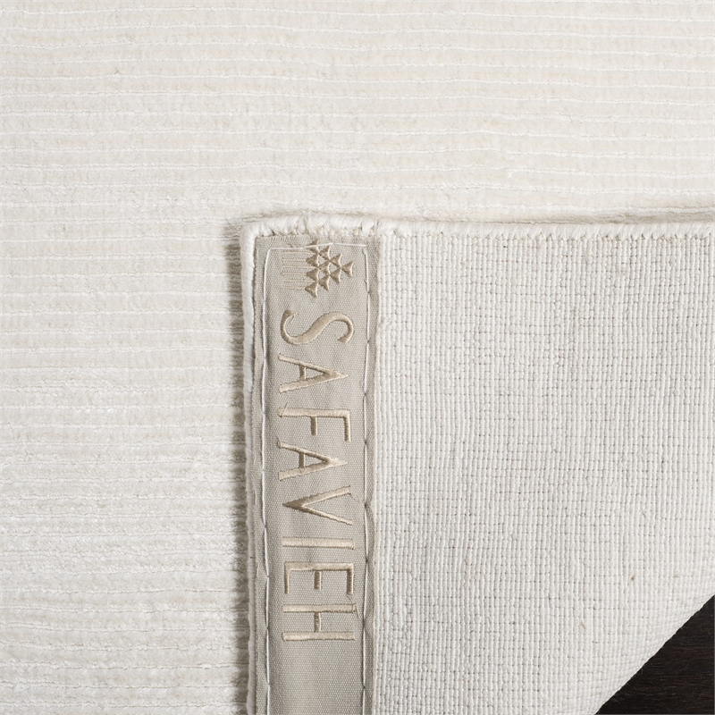 Safavieh Mirage 9' X 12' Loom Knotted Viscose Pile Rug in White