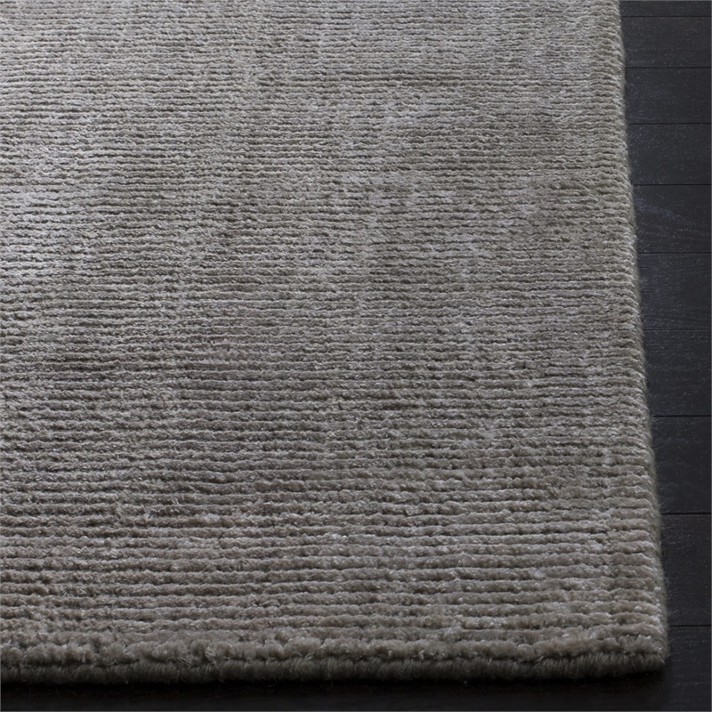 Safavieh Mirage 9' X 12' Loom Knotted Rug in Silver and Green