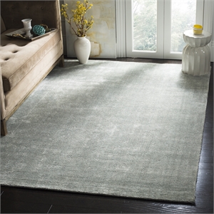 Safavieh Mirage 9' X 12' Loom Knotted Viscose Pile Rug in Light Blue