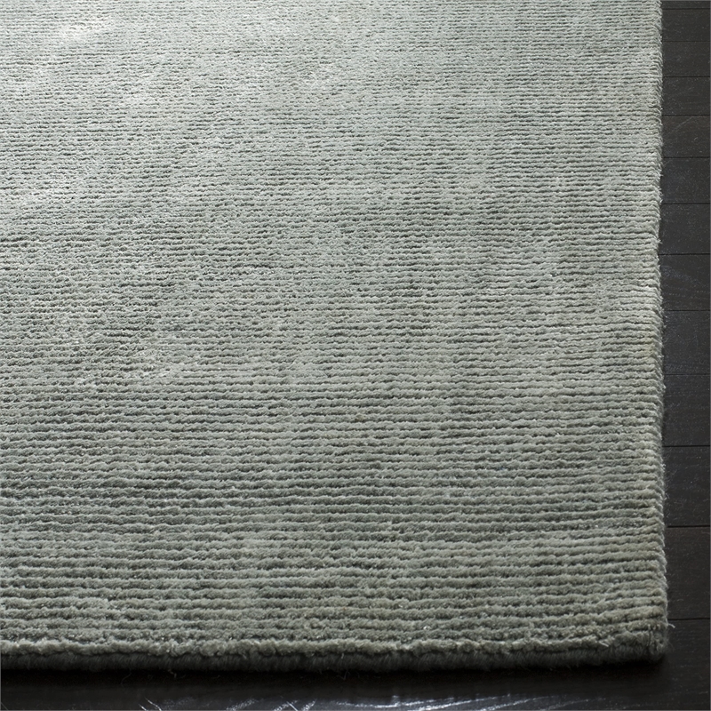 Safavieh Mirage 9' X 12' Loom Knotted Viscose Pile Rug in Light Blue