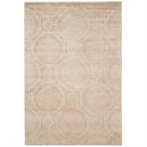 Safavieh Mirage 5' X 8' Loom Knotted Viscose Pile Rug in Beige