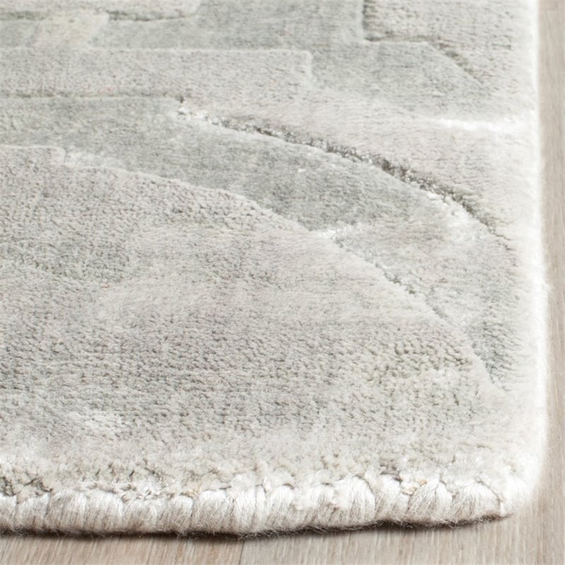 Safavieh Mirage 5' X 8' Loom Knotted Viscose Pile Rug in Blue
