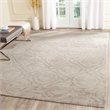 Safavieh Mirage 4' X 6' Loom Knotted Viscose Pile Rug in Silver