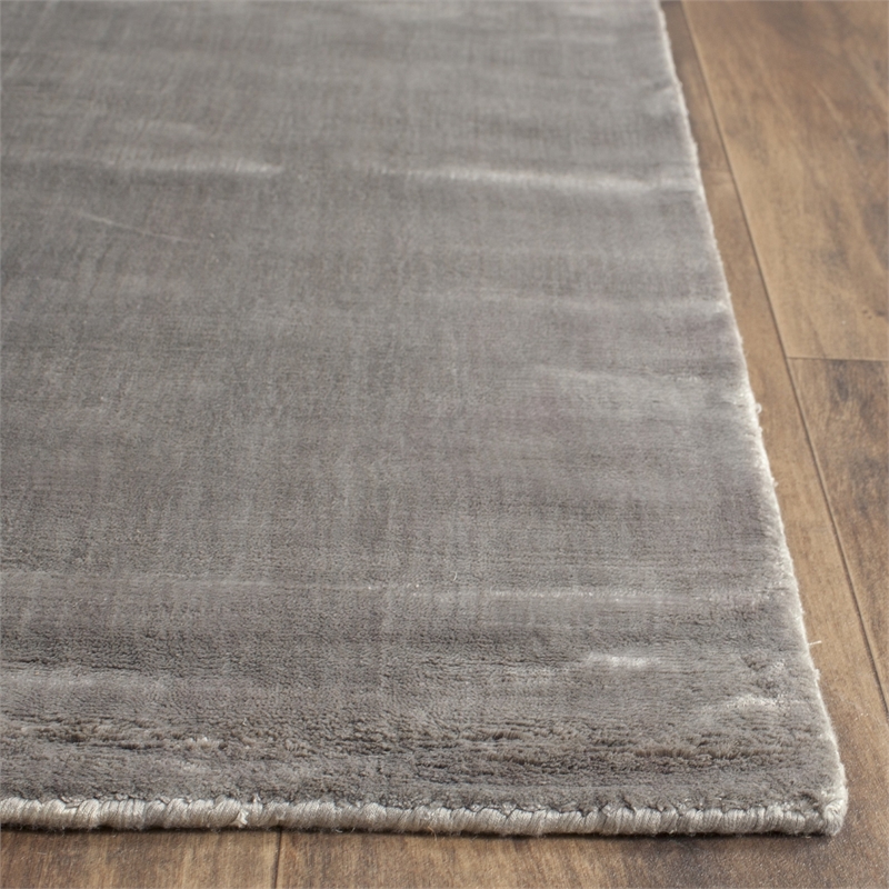 Safavieh Mirage 5' X 8' Loom Knotted Viscose Pile Rug in Steel