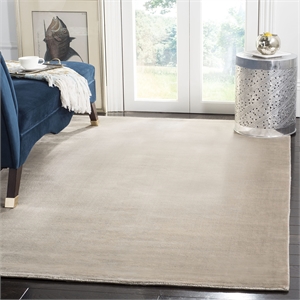 Safavieh Mirage 4' X 6' Loom Knotted Viscose Pile Rug in Silver