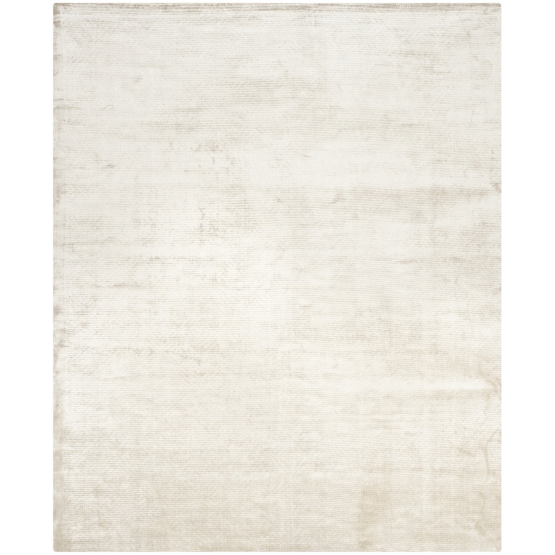 Safavieh Mirage 9' X 12' Loom Knotted Viscose Pile Rug in Silver
