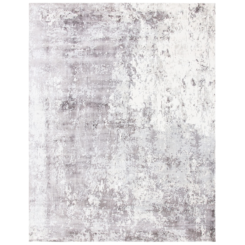 Safavieh Mirage 9' X 12' Loom Knotted Viscose Pile Rug in Gray