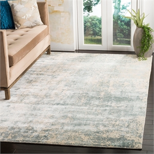 Safavieh Mirage 9' X 12' Loom Knotted Viscose Pile Rug in Aqua
