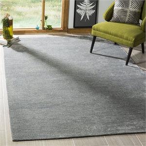 Safavieh Mirage 6' X 9' Hand Woven Viscose and Cotton Rug in Dark Gray