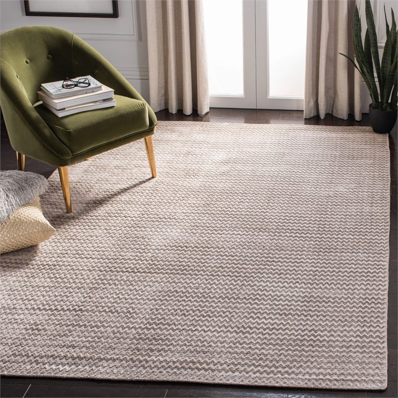 Safavieh Mirage 3' X 5' Hand Woven Viscose Pile Rug in Graphite