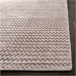 Safavieh Mirage 3' X 5' Hand Woven Viscose Pile Rug in Graphite