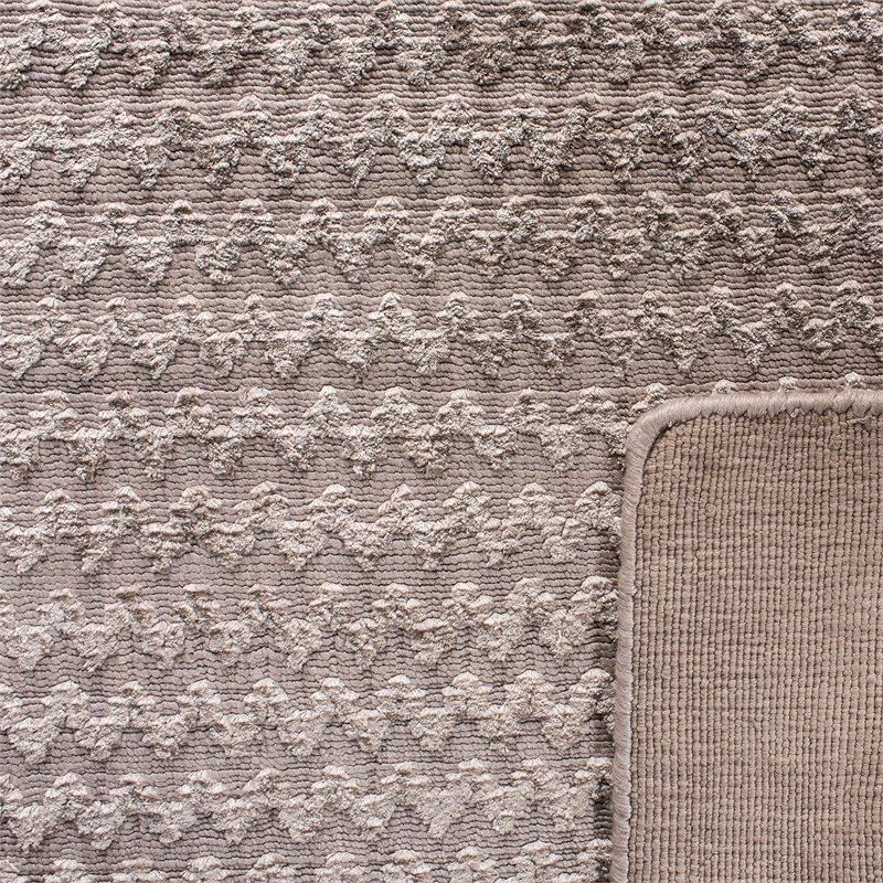 Safavieh Mirage 3' X 5' Hand Woven Viscose Pile Rug in Graphite