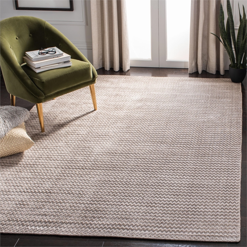 Safavieh Mirage 4' X 6' Hand Woven Viscose Pile Rug in Graphite