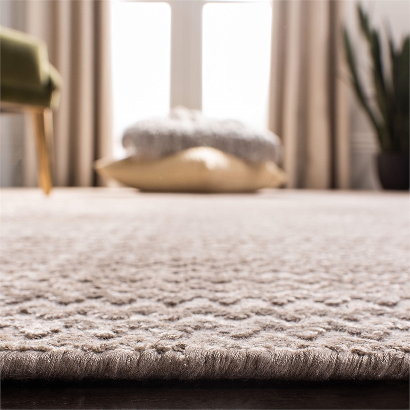 Safavieh Mirage 4' X 6' Hand Woven Viscose Pile Rug in Graphite