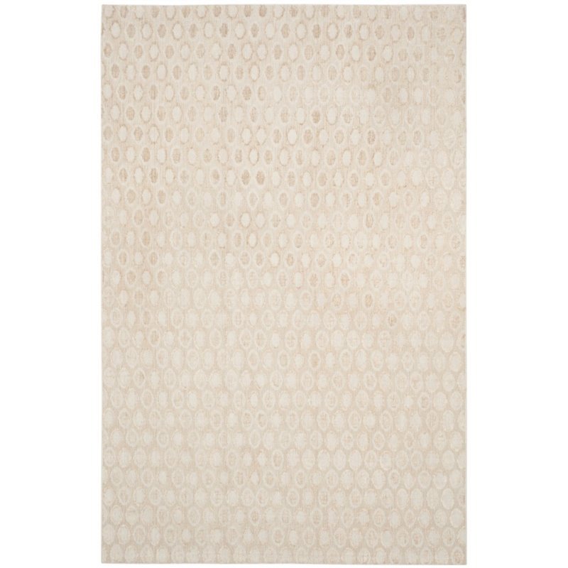 Safavieh Mirage 8' X 10' Handmade Wool Viscose and Cotton Rug in Beige
