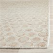 Safavieh Mirage 9' X 12' Handmade Wool Viscose and Cotton Rug in Beige