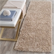Safavieh Malibu Shag 3' X 5' Hand Tufted Rug in Charcoal