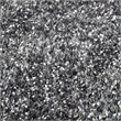 Safavieh Malibu Shag 5' Square Hand Tufted Rug in Charcoal