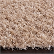 Safavieh Malibu Shag 5' Round Hand Tufted Rug in Natural