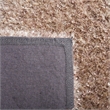 Safavieh Malibu Shag 5' Square Hand Tufted Rug in Natural