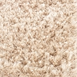 Safavieh Malibu Shag 5' Square Hand Tufted Rug in Natural