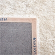 Safavieh Malibu Shag 5' Round Hand Tufted Rug in White