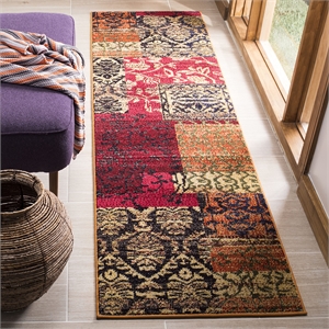 Safavieh Monaco 2'2&quot X 12' Power Loomed Polypropylene Rug