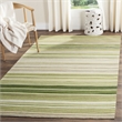 Safavieh Marbella 7' Square Hand Woven Rug in Green