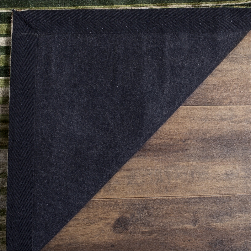 Safavieh Marbella 7' Square Hand Woven Rug in Green