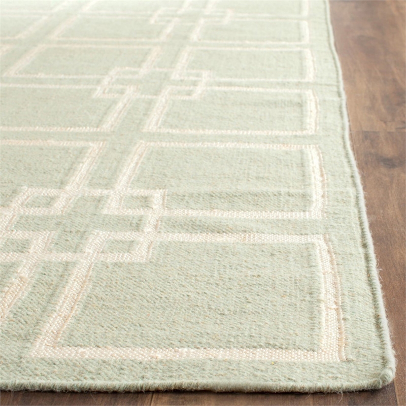 Safavieh Martha Stewart 3' X 5' Flatweave Rug in Geyser Blue