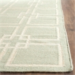 Safavieh Martha Stewart 3' X 5' Flatweave Rug in Geyser Blue