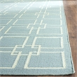 Safavieh Martha Stewart 4' X 6' Flatweave Rug in Geyser Blue