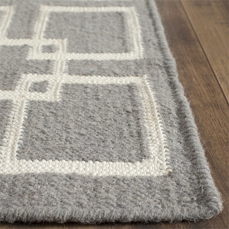 Safavieh Martha Stewart 6' X 9' Flatweave Rug in Geyser Blue
