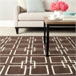 Safavieh Martha Stewart 9' X 12' Flatweave Rug in Geyser Blue