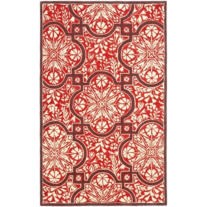 Safavieh Martha Stewart 5' X 8' Tufted Hand loomed Wool Rug