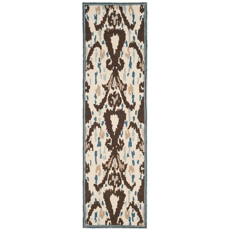 Safavieh Martha Stewart 8' Round Tufted Hand loomed Wool Rug