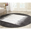 Safavieh Montauk 4' Round Hand Woven Cotton Rug