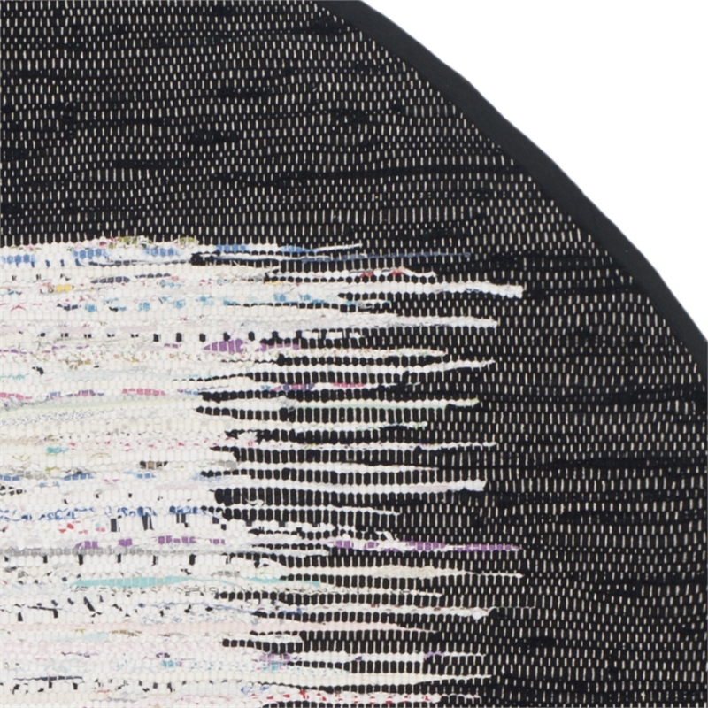 Safavieh Montauk 4' Round Hand Woven Cotton Rug