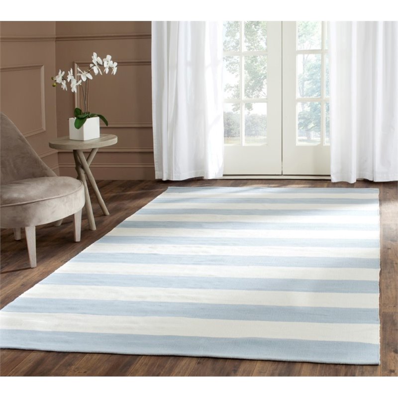 Safavieh Montauk 6' Round Hand Woven Cotton Rug