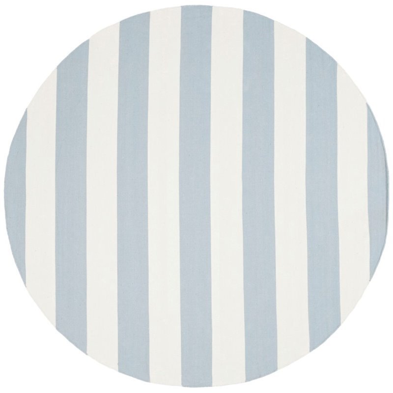 Safavieh Montauk 6' Round Hand Woven Cotton Rug