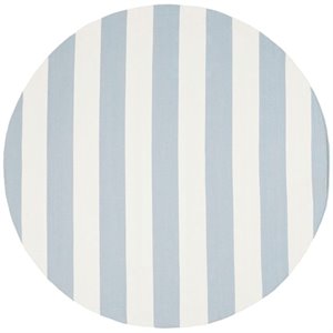 Safavieh Montauk 6' Round Hand Woven Cotton Rug