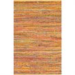 Safavieh Nantucket 5' X 8' Hand Tufted Cotton Pile Rug in Yellow