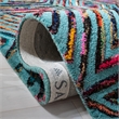 Safavieh Nantucket 9' X 12' Hand Tufted Cotton and Wool Rug in Blue