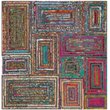 Safavieh Nantucket 2' X 3' Hand Tufted Cotton and Wool Rug in Charcoal