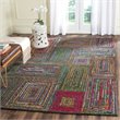 Safavieh Nantucket 8' X 10' Hand Tufted Cotton Wool Rug in Charcoal