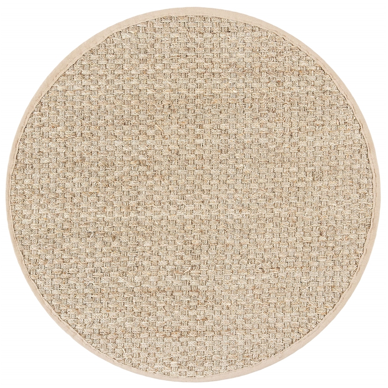 Safavieh Natural Fiber 8' Round Power Loomed Rug